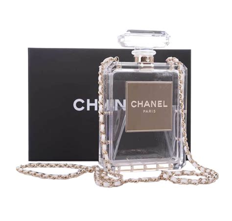 chanel plastic perfume bag|chanel perfume bottle bag price.